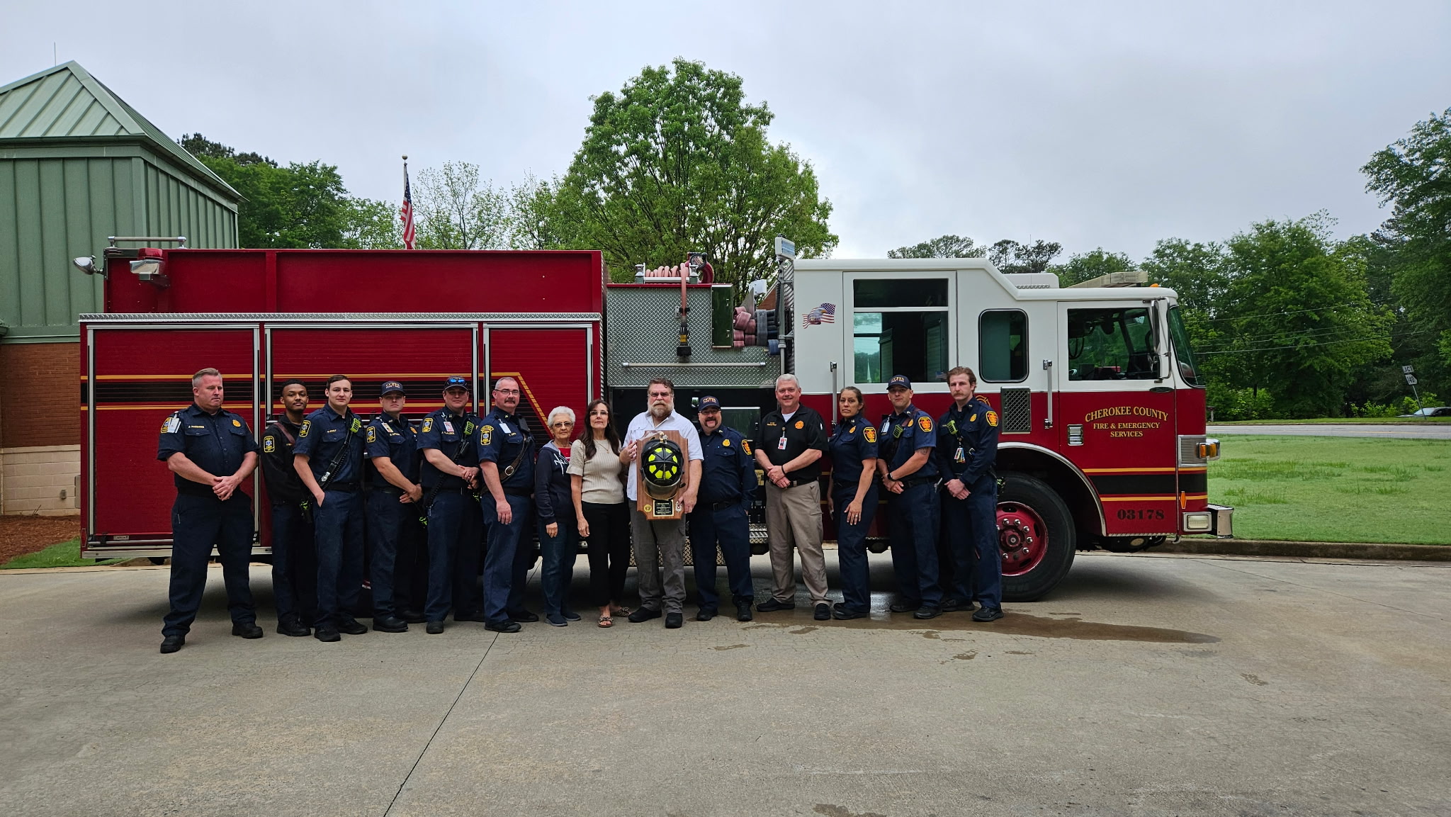 Fire Apparatus Operator Stuart Fleming Retires Fire Apparatus Operator Stuart Fleming Retires