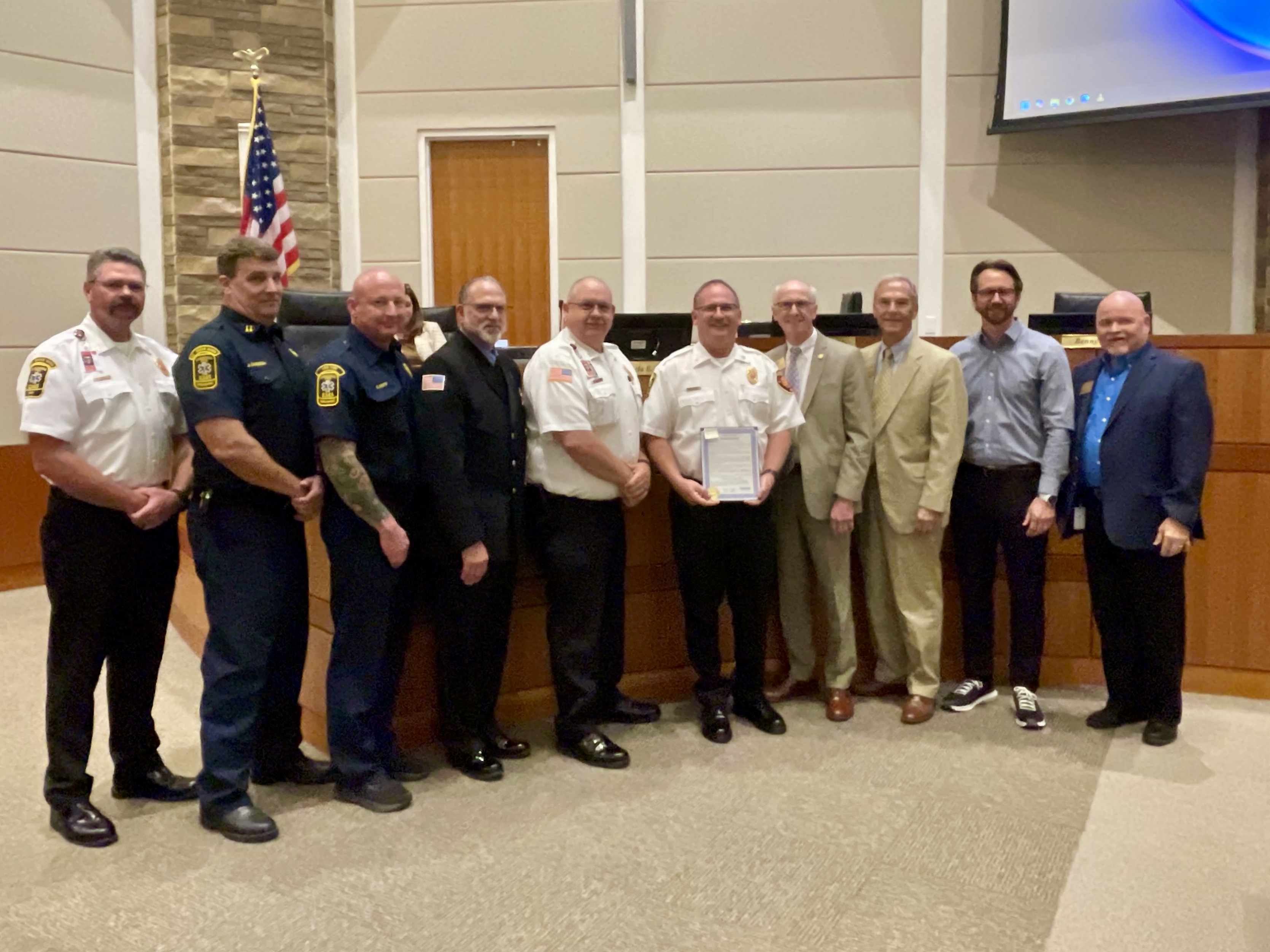 Cherokee County Board of Commissioners Honors EMS Providers with Proclamation for EMS Week Cherokee County Board of Commissioners Honors EMS Providers with Proclamation for EMS Week