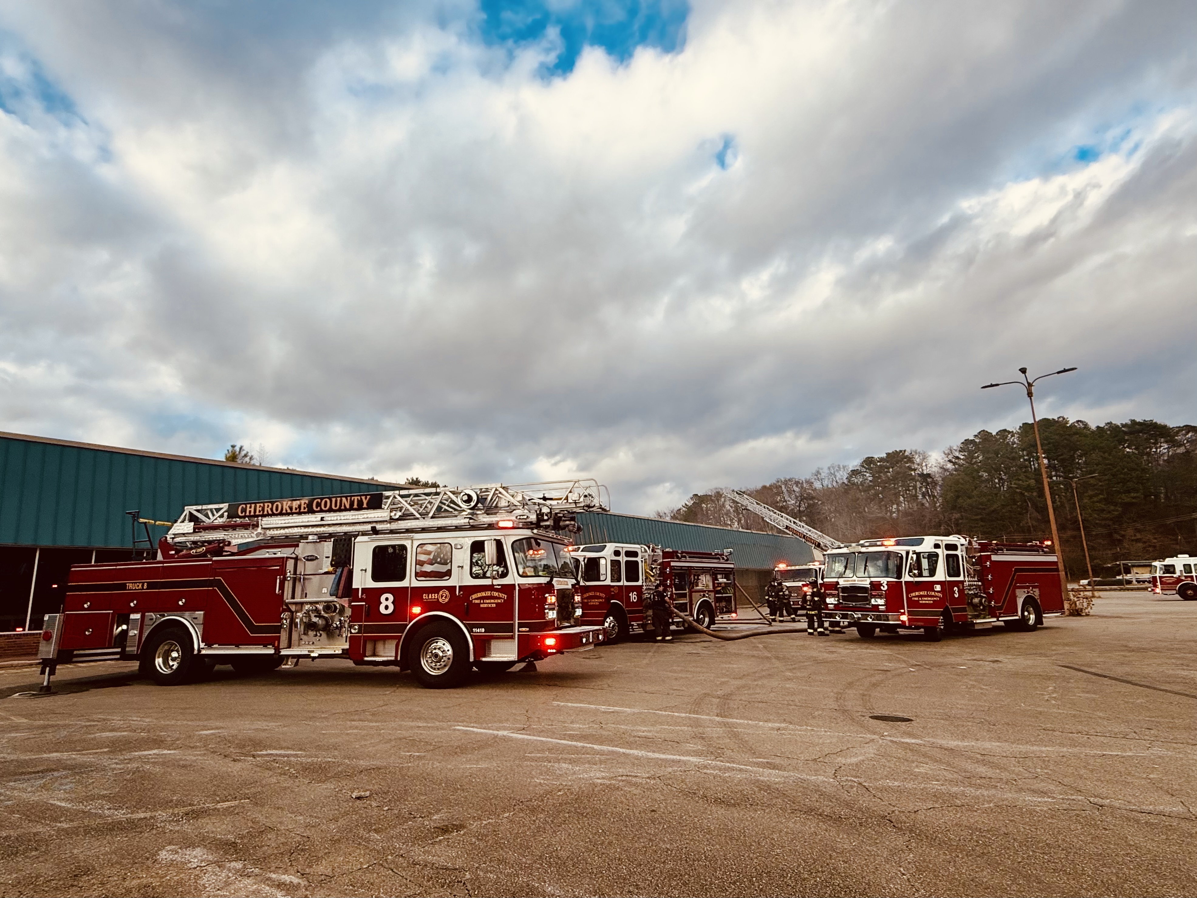 Commercial Structure Fire - Marietta Rd., Canton Commercial Structure Fire - Marietta Rd., Canton